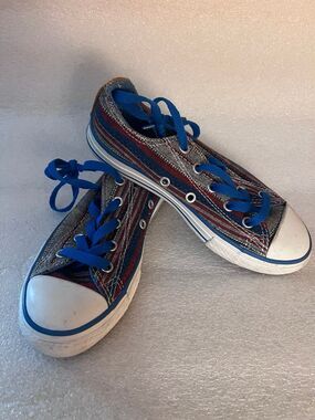 Converse Chuck Taylor All Star Ox "Summer Crafted" Striped Low-Top Sneakers